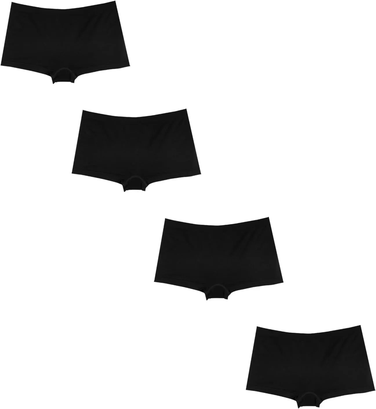 Seamless Boyshort Underwear For Women Nylon Spandex Boyshorts Panties Soft Stretch Boy Shorts Underwear MultiPack