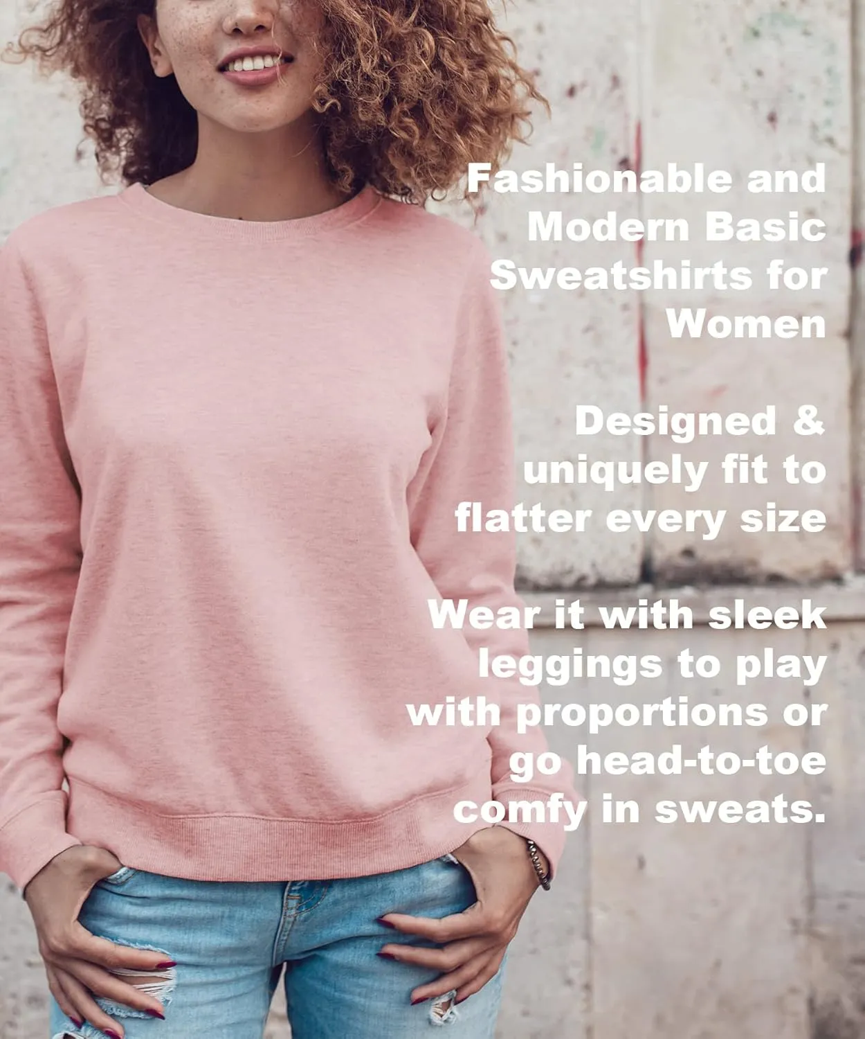 Southpole Women's Basic Fleece Crewneck