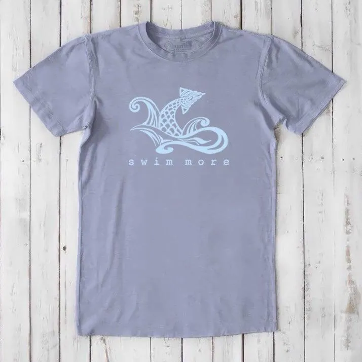 Swim More T-Shirt for Men - Perfect for Swimming Enthusiasts and Beach Lovers