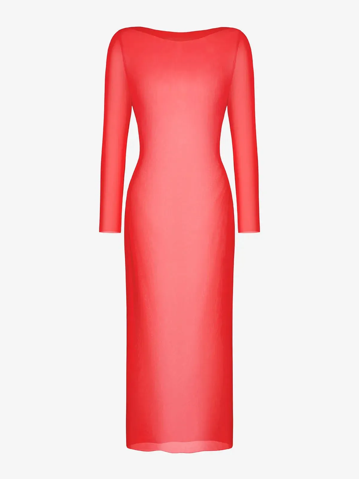 The Popilush Long Sleeve Sheer Mesh Maxi Cover-Up