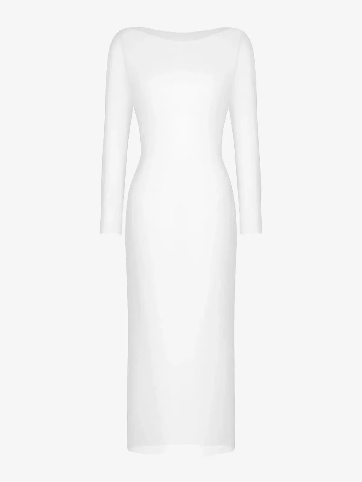 The Popilush Long Sleeve Sheer Mesh Maxi Cover-Up