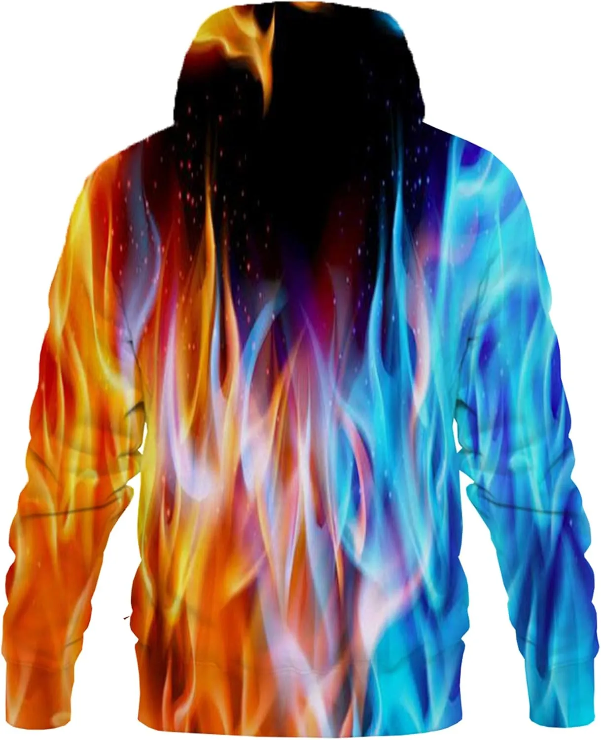 Unisex 3D Printed Hoodies Graphic Pullover Hooded Sweatshirt for Men Women