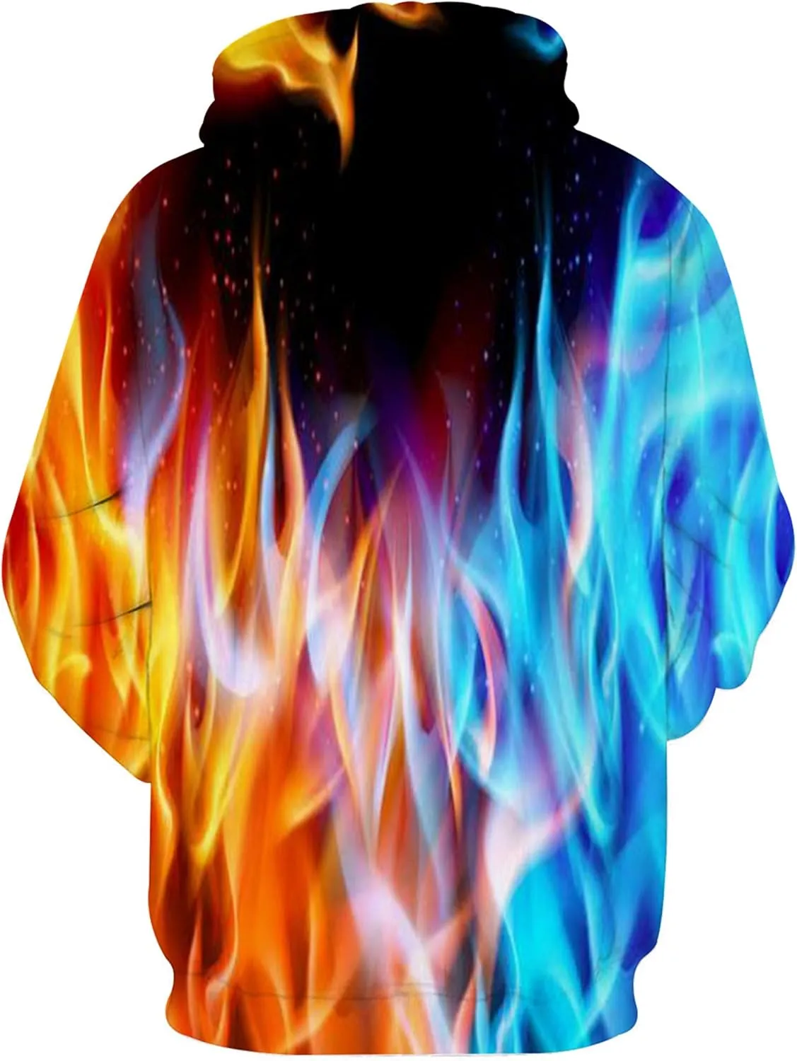 Unisex 3D Printed Hoodies Graphic Pullover Hooded Sweatshirt for Men Women