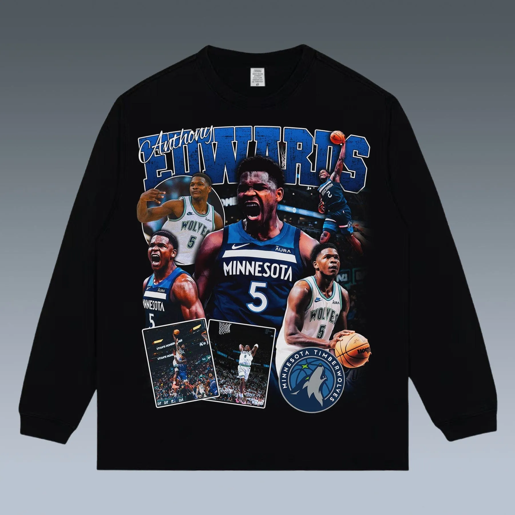 VINTAGE LONG SLEEVE TEE | ANTHONY EDWARDS 5.6-2