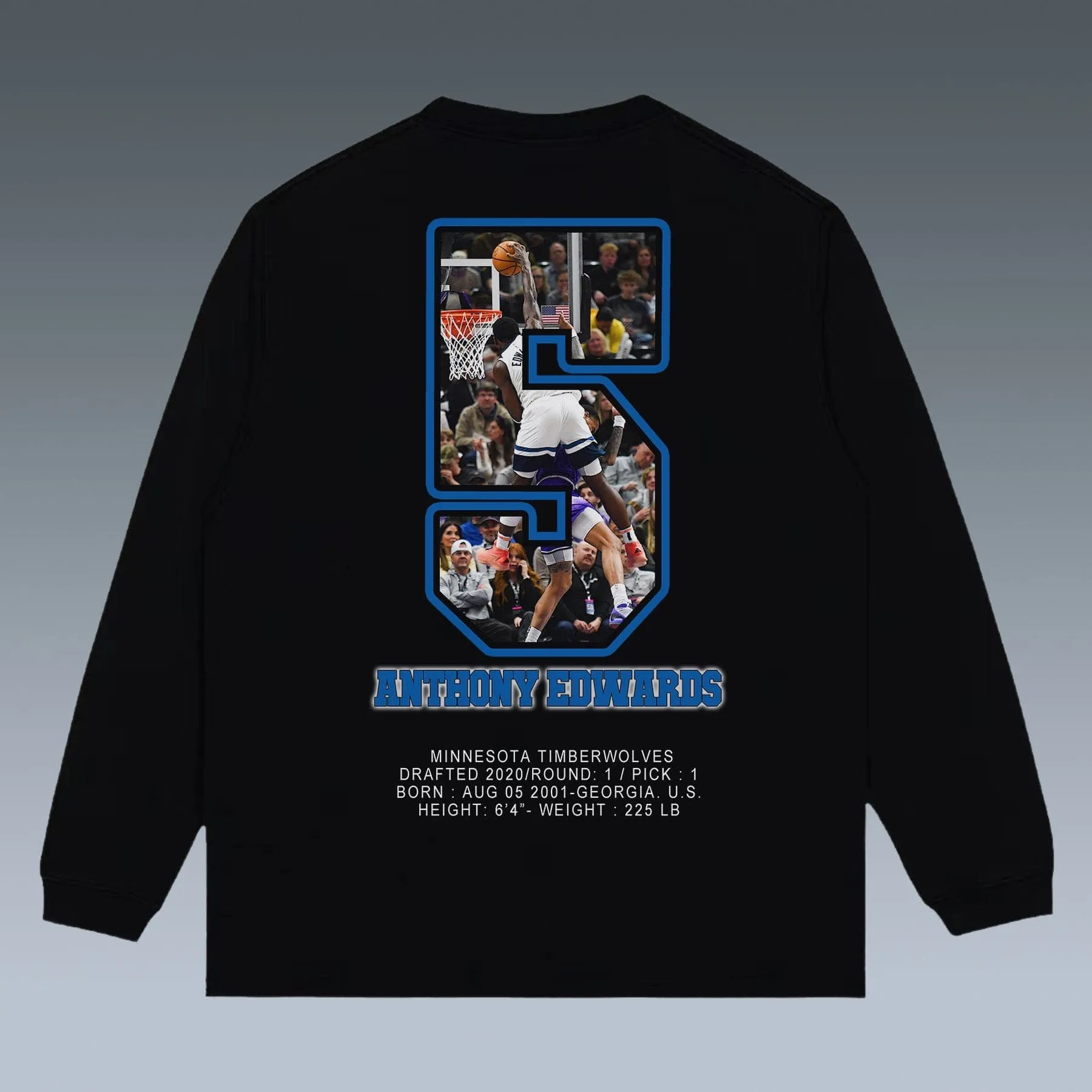 VINTAGE LONG SLEEVE TEE | ANTHONY EDWARDS 5.6-2