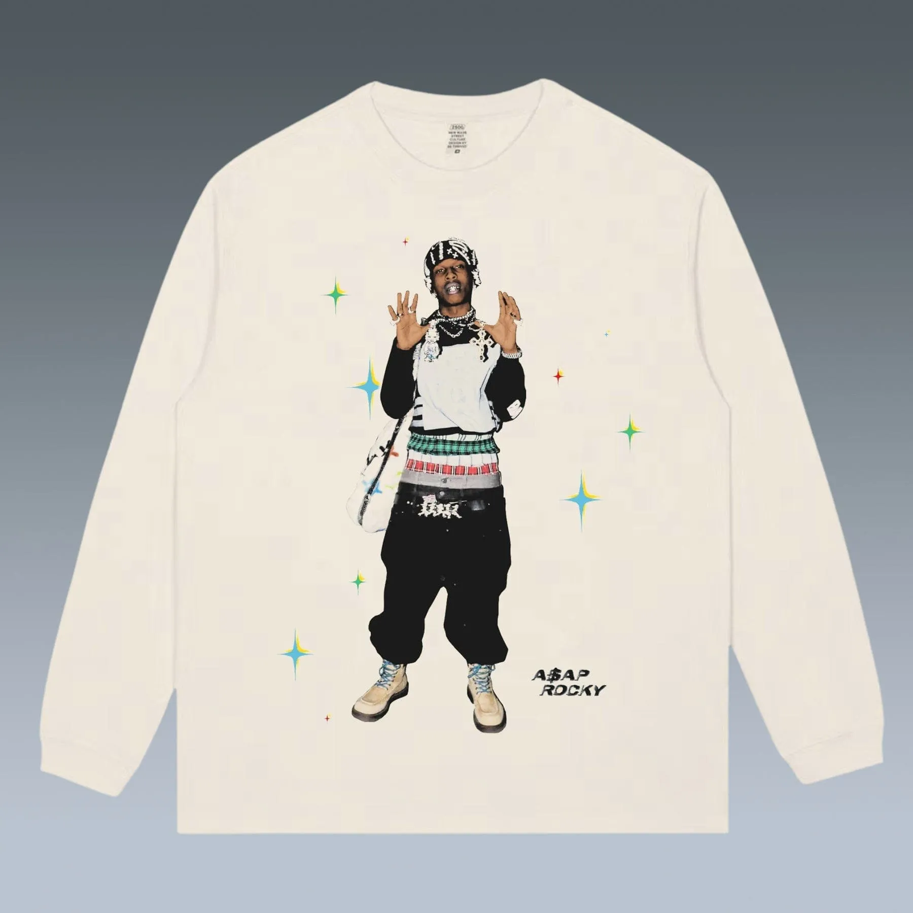 VINTAGE LONG SLEEVE TEE | ASAP ROCKY 5.14