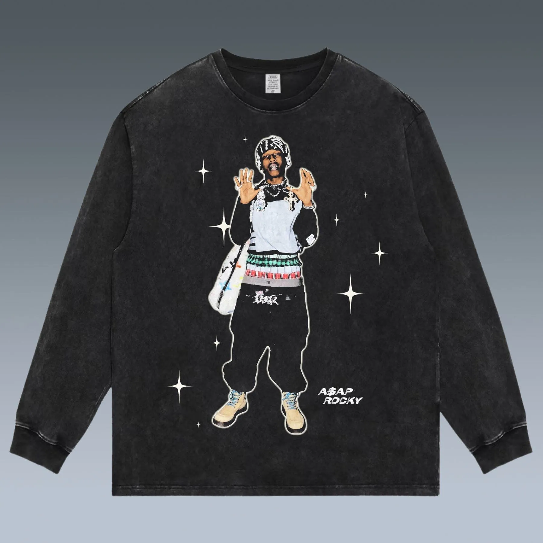 VINTAGE LONG SLEEVE TEE | ASAP ROCKY 5.14