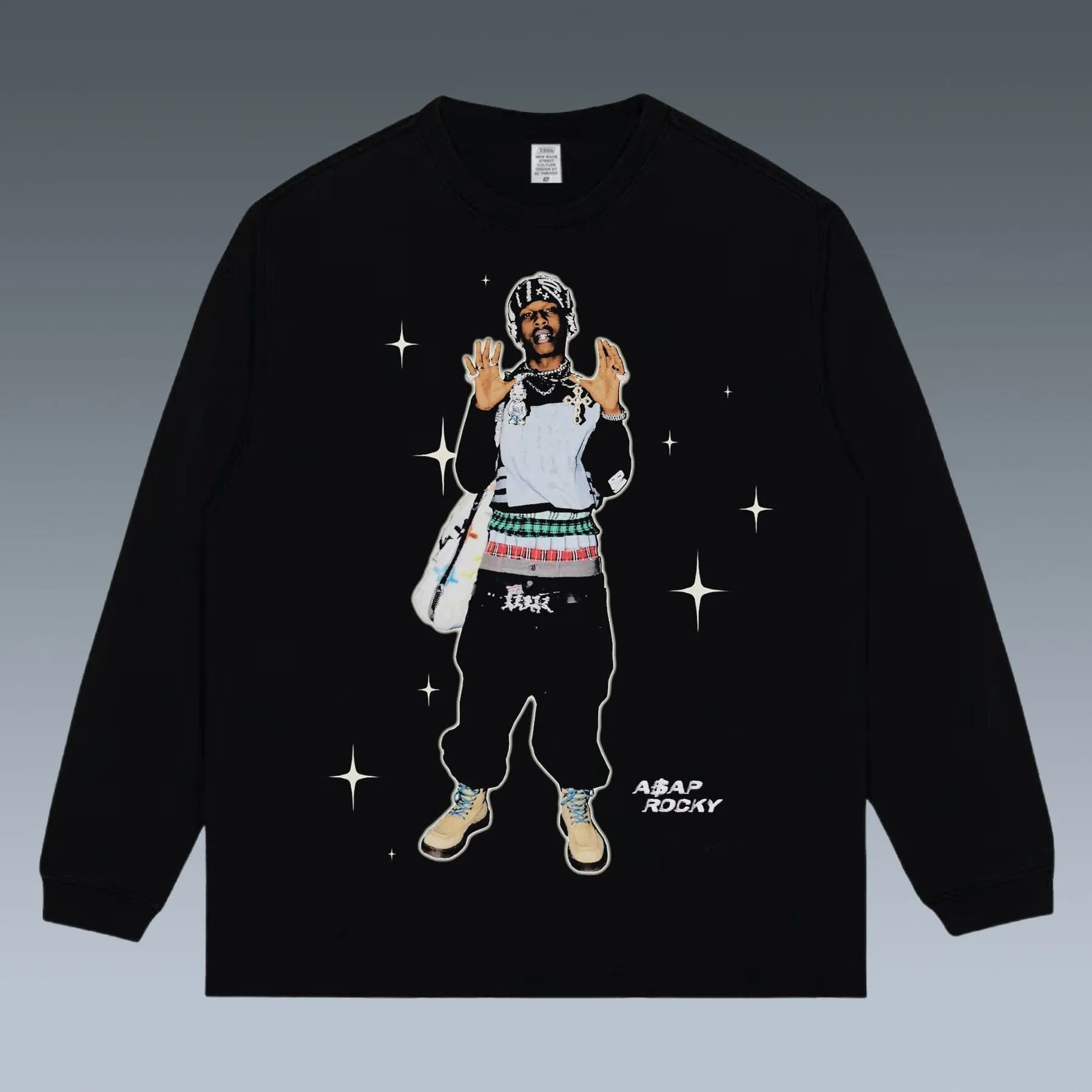 VINTAGE LONG SLEEVE TEE | ASAP ROCKY 5.14