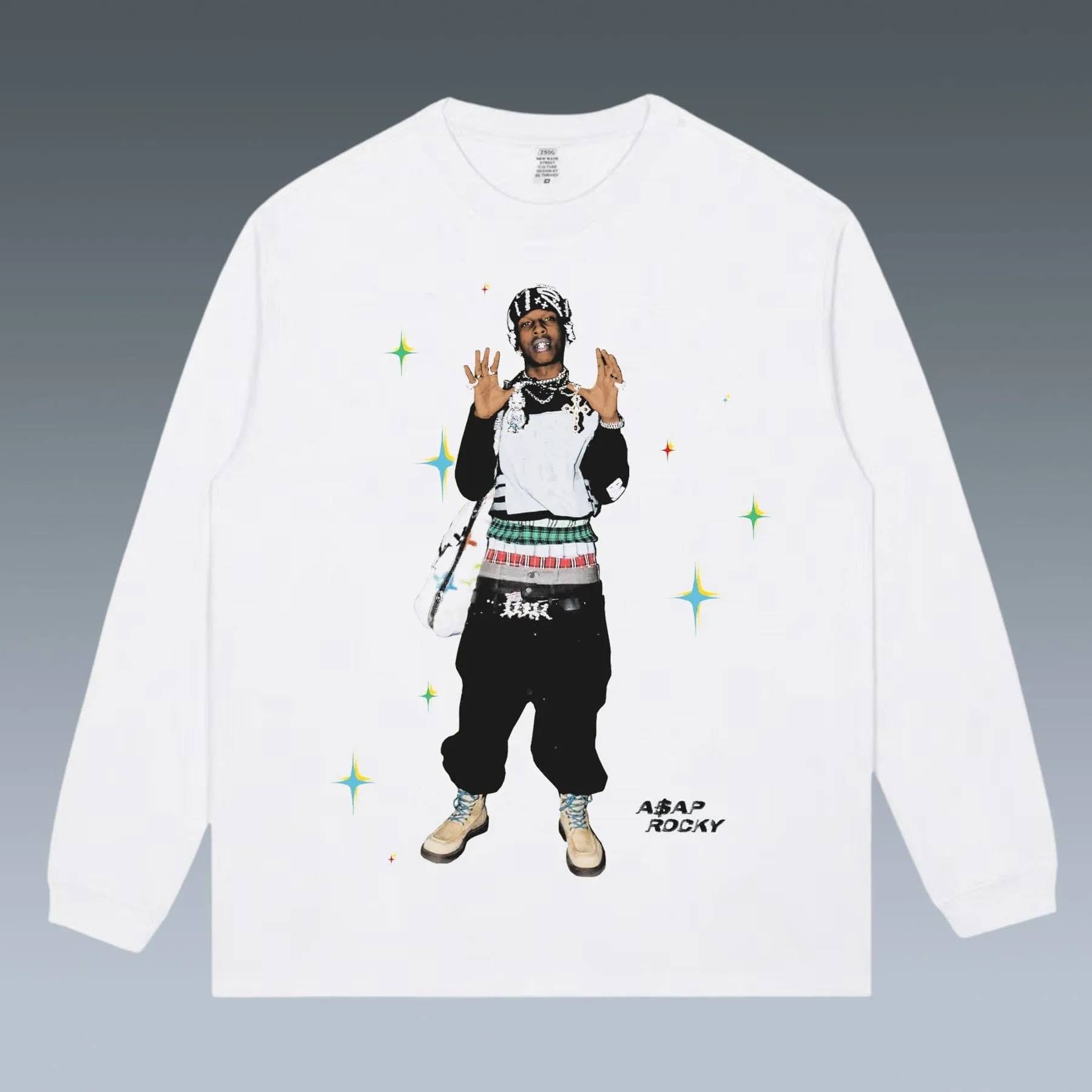 VINTAGE LONG SLEEVE TEE | ASAP ROCKY 5.14