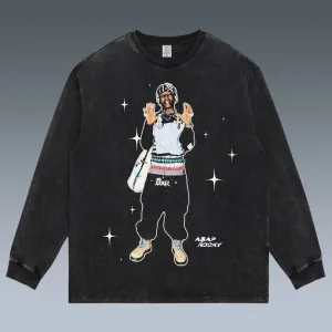 VINTAGE LONG SLEEVE TEE | ASAP ROCKY 5.14