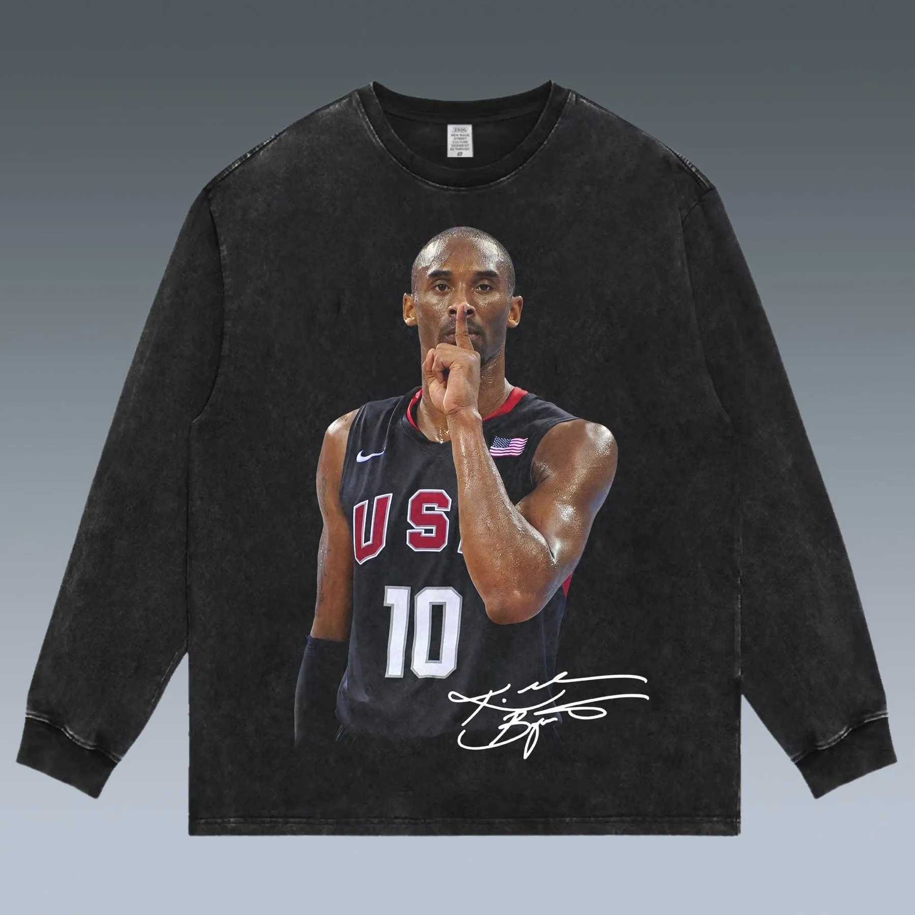 VINTAGE LONG SLEEVE TEE |  CAPTAIN AMERICA-KOBE