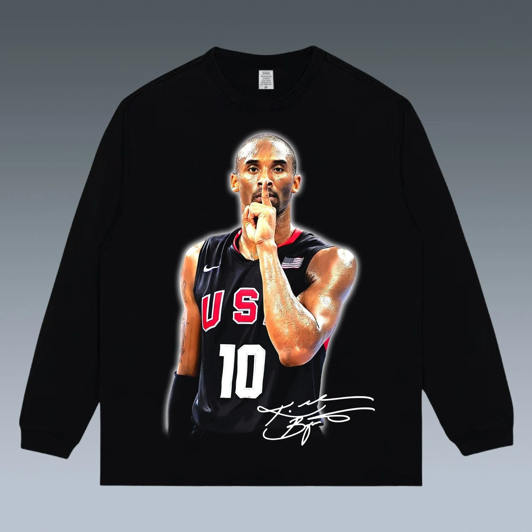 VINTAGE LONG SLEEVE TEE |  CAPTAIN AMERICA-KOBE