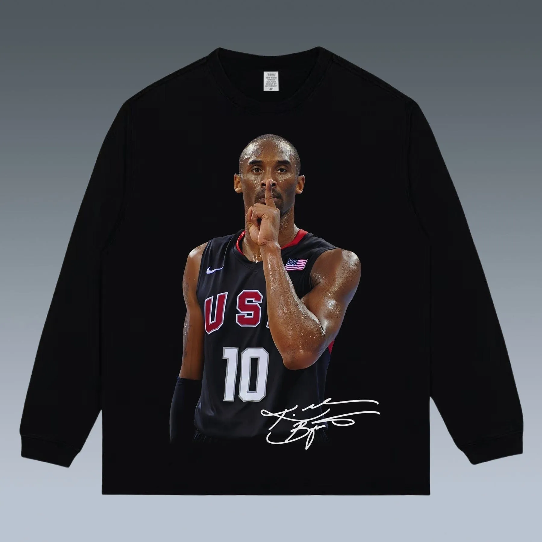 VINTAGE LONG SLEEVE TEE |  CAPTAIN AMERICA-KOBE