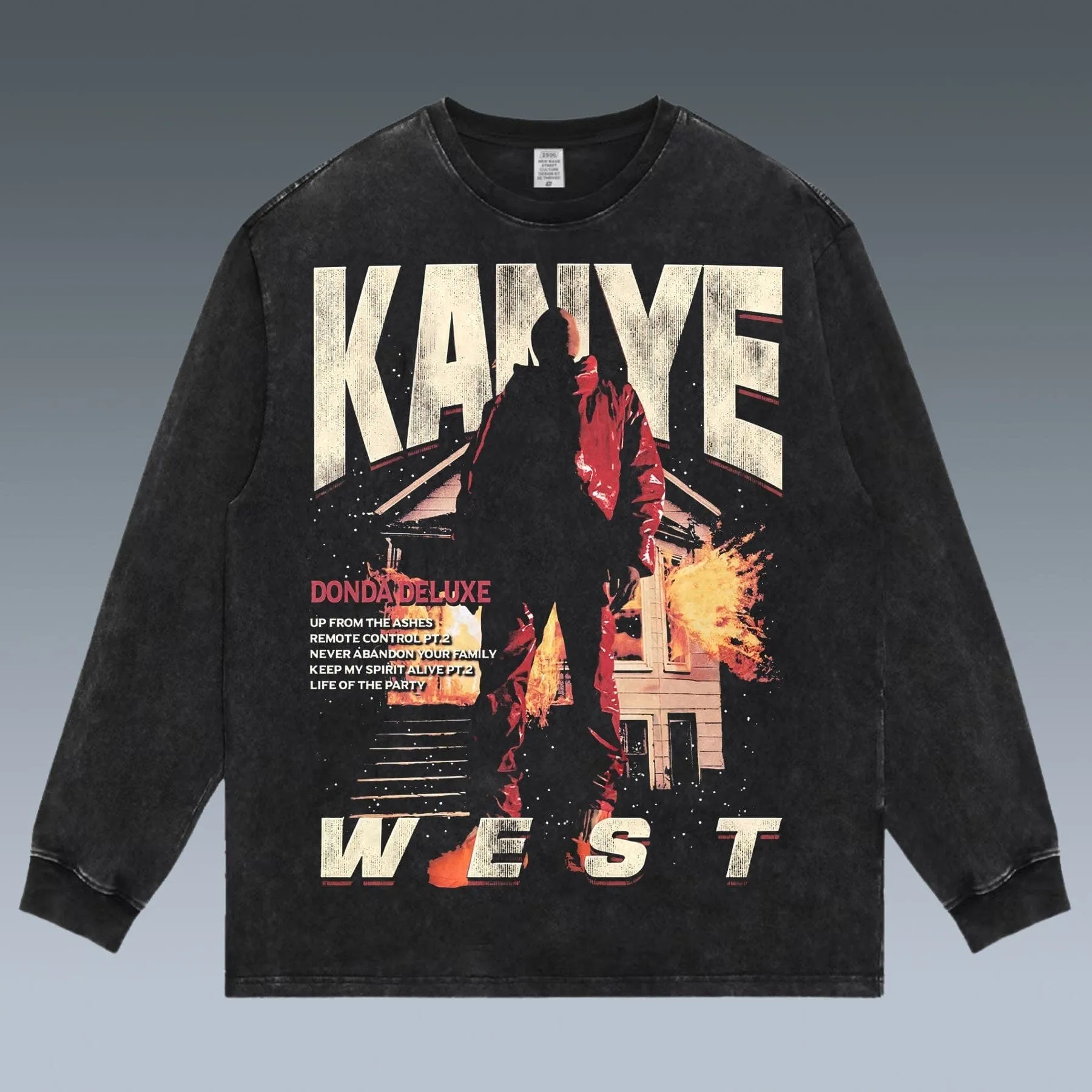 VINTAGE LONG SLEEVE TEE |  KANYE WEST