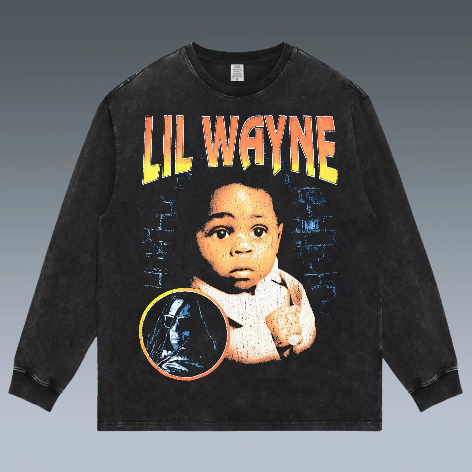 VINTAGE LONG SLEEVE TEE |  LIL WAYNE