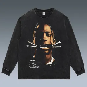 VINTAGE LONG SLEEVE TEE |  TRAVIS SCOTT