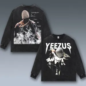 VINTAGE LONG SLEEVE TEE |  YEEZUS- KANYE WEST