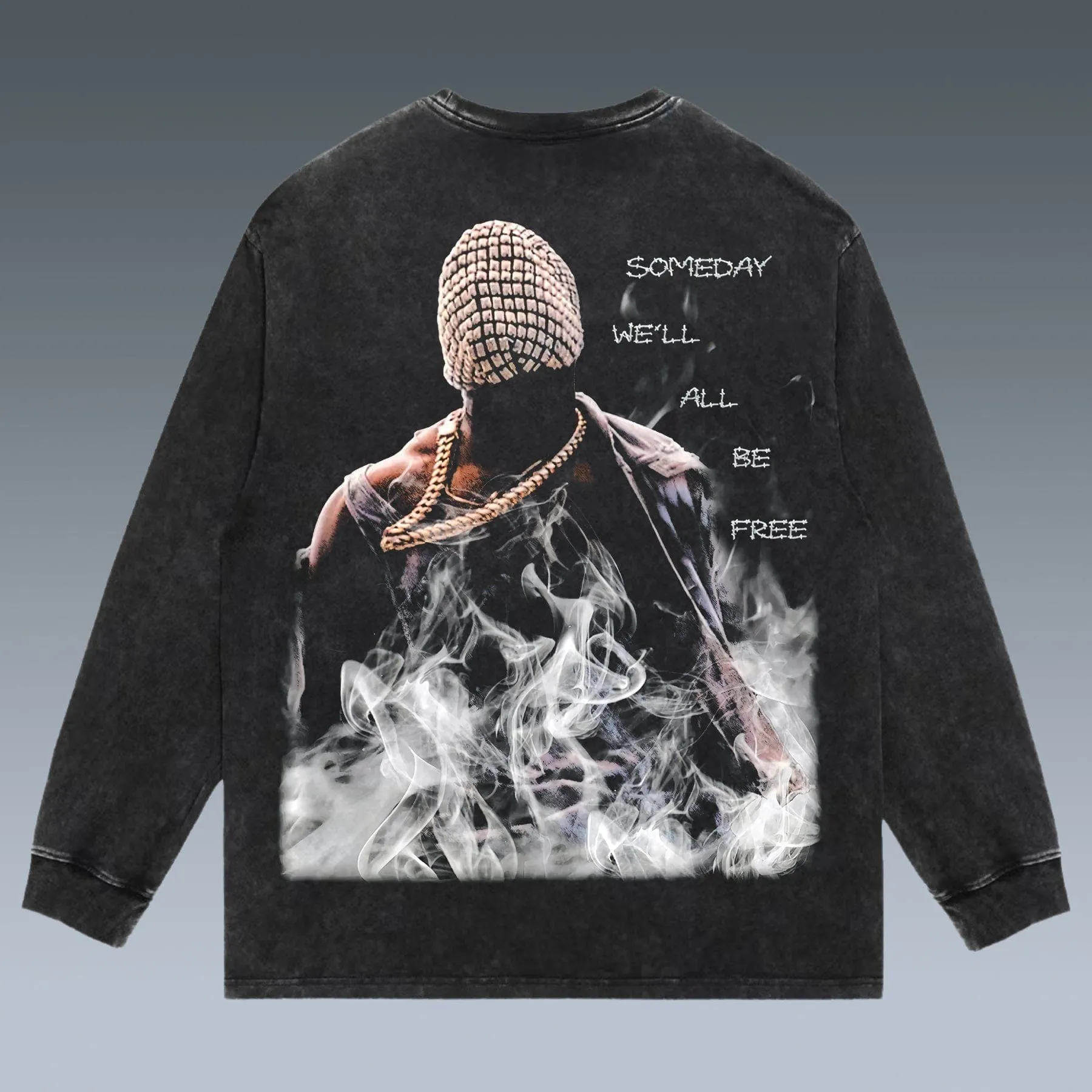 VINTAGE LONG SLEEVE TEE |  YEEZUS- KANYE WEST