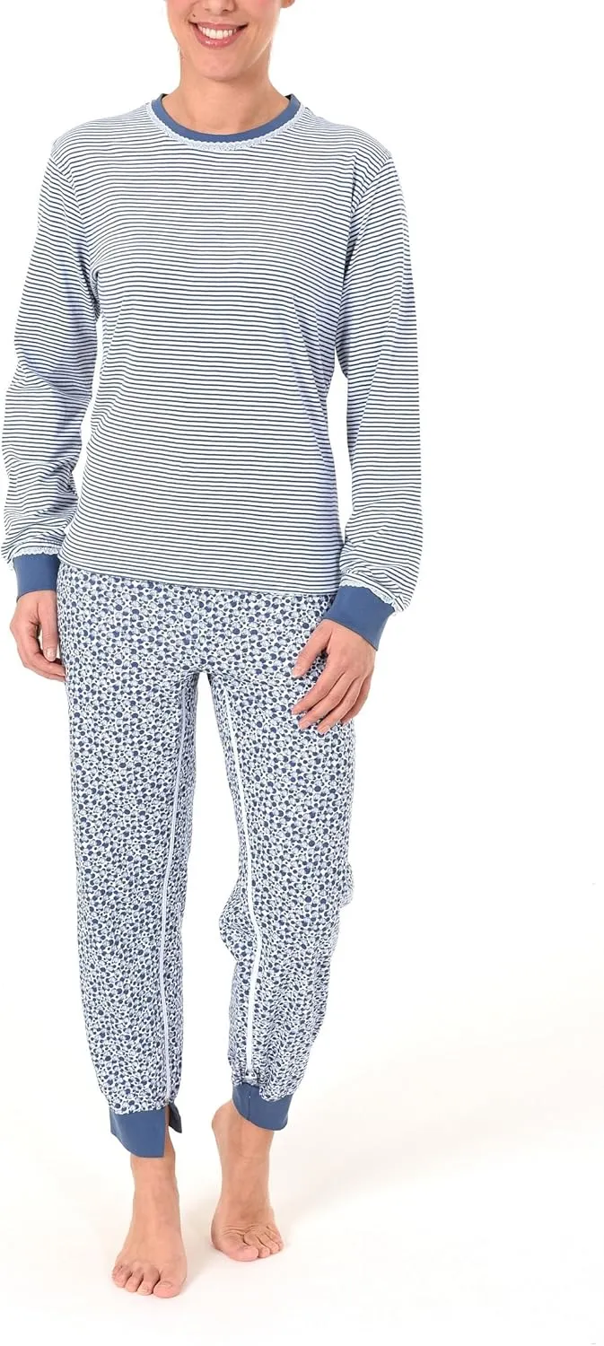 Women's Care Alzheimer's Nursing Clothing Jumpsuit Pajama with Zipper at Back and Leg