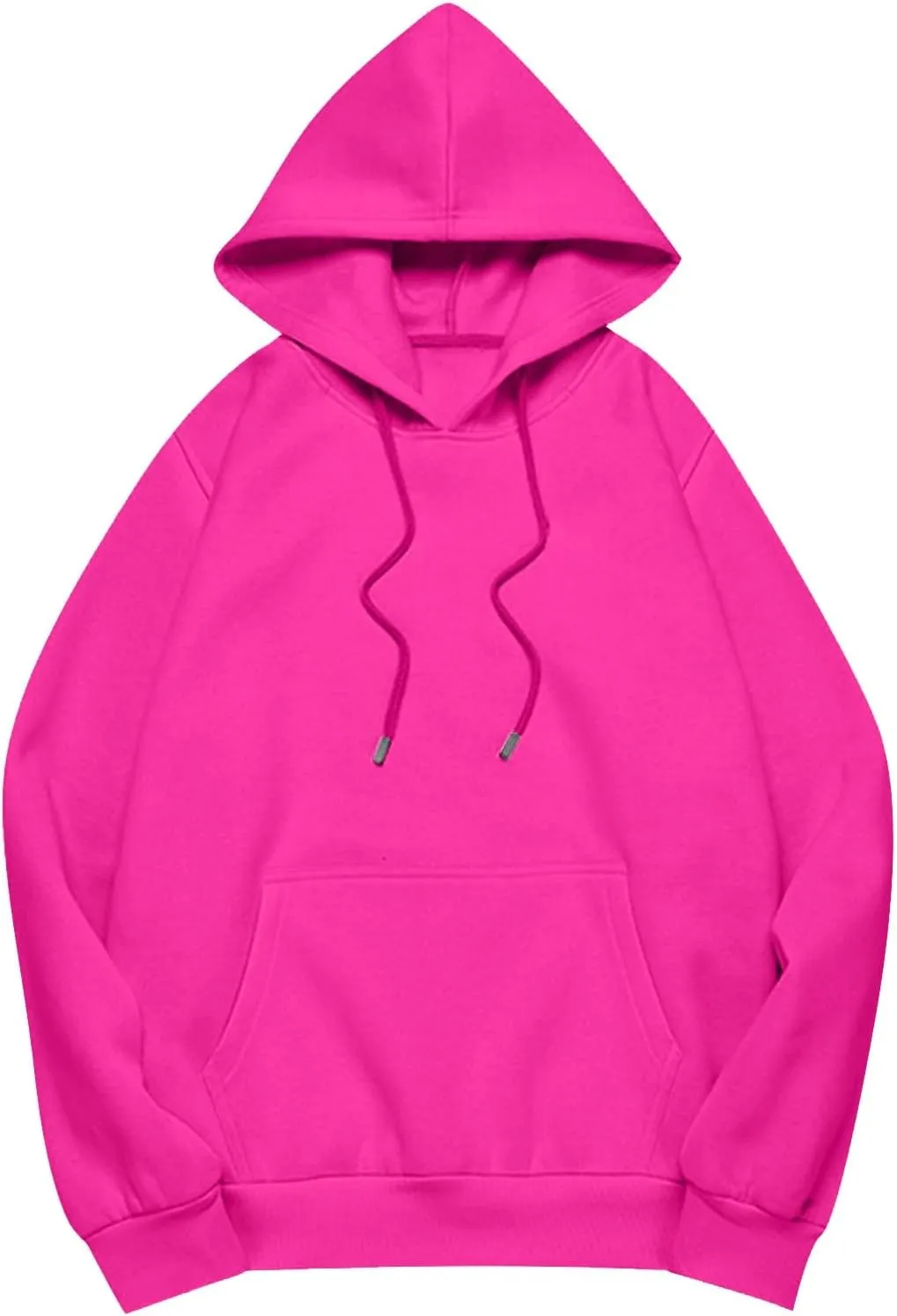 Womens Oversized Hoodies Winter Cute Sweatshirts Pullover 2024 Fashion Tops Trendy Outfits Loose Fit Solid Hoodies