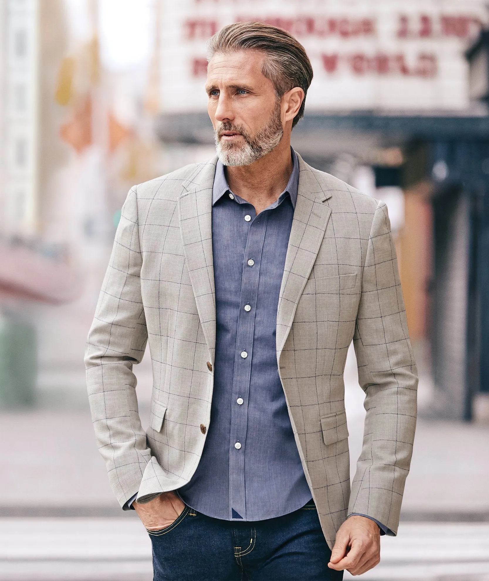 Wool Ordonez Sport Coat