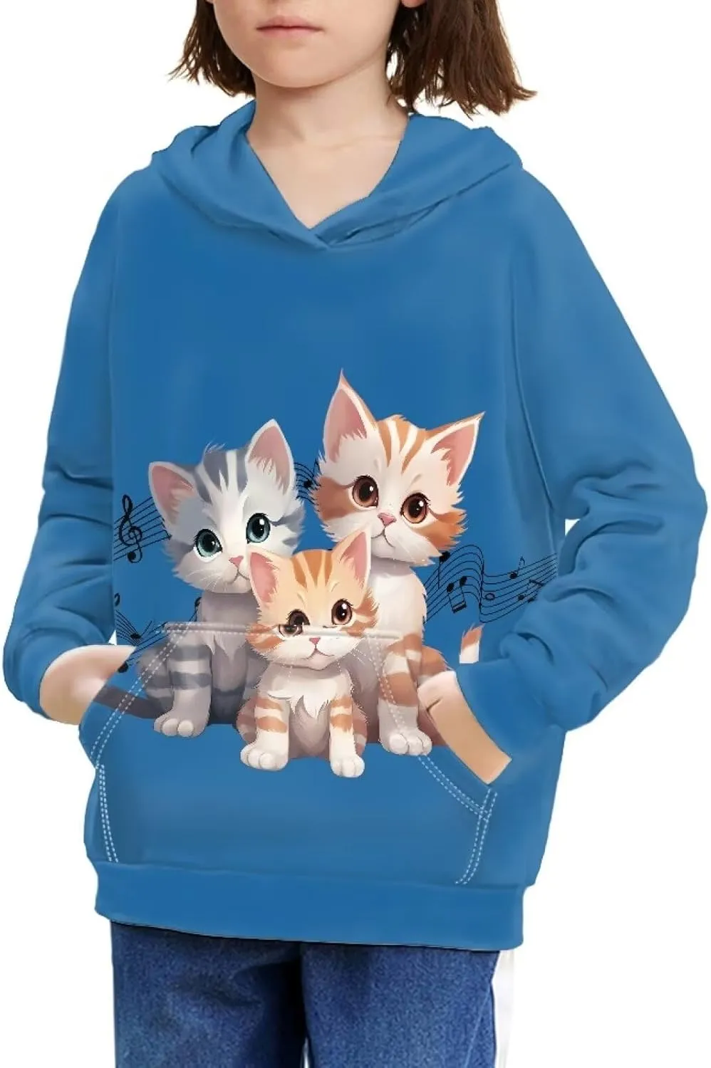 Ystardream Teen Girl Clothes Kids Hoodies with Pocket Sweatshirts Long Sleeve